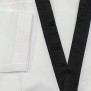 230B Jacquard Fabric Deluxe Black V-Neck Uniform